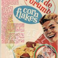 Corn Flakes, reclamă pin-up, anii 70