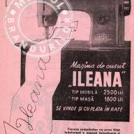 mașina de cusut Ileana