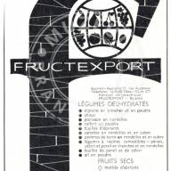 FructExport București, franceza, anii 70